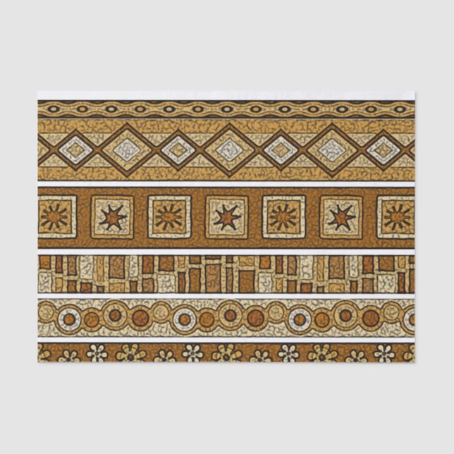 Tribal pattern Tissue Paper (Front)