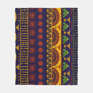 Tribal pattern, versatile for various uses. fleece blanket