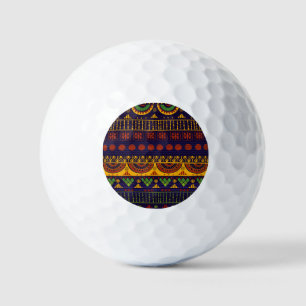 Tribal pattern, versatile for various uses. golf balls