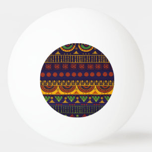 Tribal pattern, versatile for various uses. ping pong ball