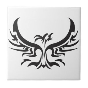 Tribal Phoenix Ceramic Tile