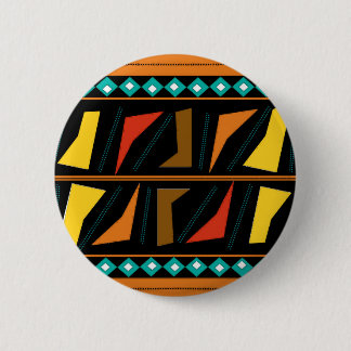 Tribal Print I 6 Cm Round Badge