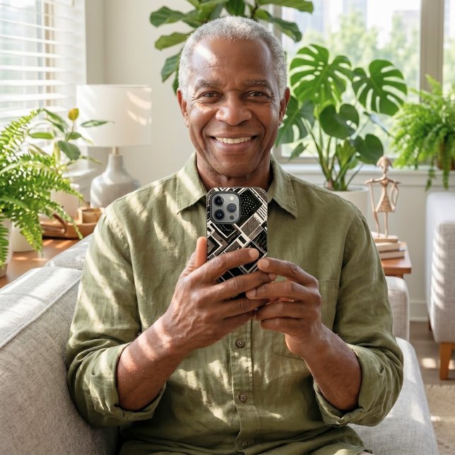 Tribal Retirement Gifts for African American Dad Case-Mate iPhone Case (Tribal Retirement Gifts for African American Dad Case-Mate iPhone Case)