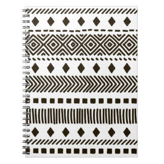 Tribal Rhythms: Ethnic Geometric Patterns Notebook