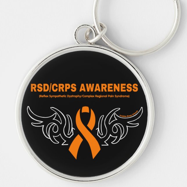 Tribal Ribbon...RSD/CRPS Key Ring (Front)
