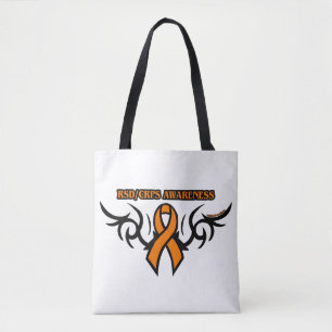 Tribal Ribbon...RSD/CRPS Tote Bag