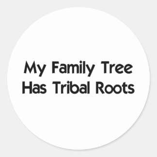 Tribal Roots Sticker (Round)