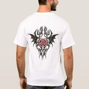 Tribal Rose Emblem T-Shirt