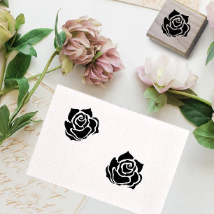 Tribal Rose Rubber Stamp