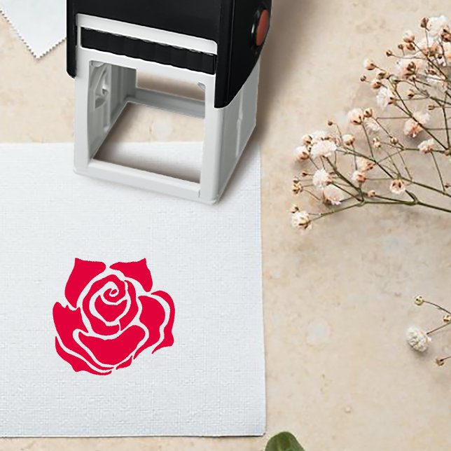 Tribal Rose Self-inking Stamp (Creator Uploaded)