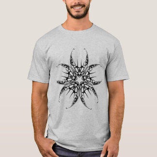 Tribal Scorpion – Bold Black Line Art Design T-Shirt