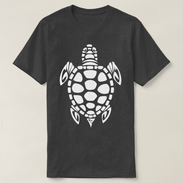 Tribal Sea Turtle 1 T-Shirt (Design Front)