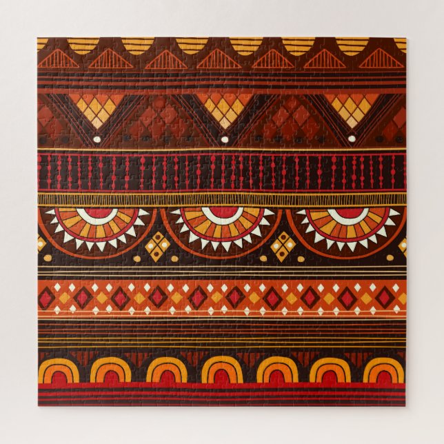 Tribal seamless design for various uses. jigsaw puzzle (Vertical)