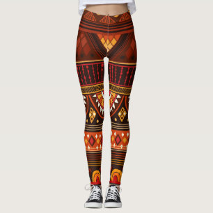 Tribal seamless design for various uses. leggings