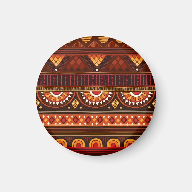 Tribal seamless design for various uses. magnet (Front)