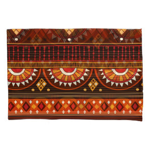 Tribal seamless design for various uses. pillowcase