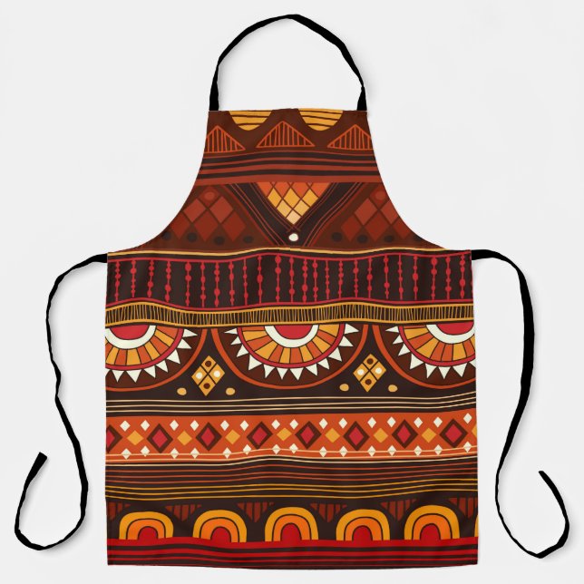 Tribal seamless pattern.  apron (Front)