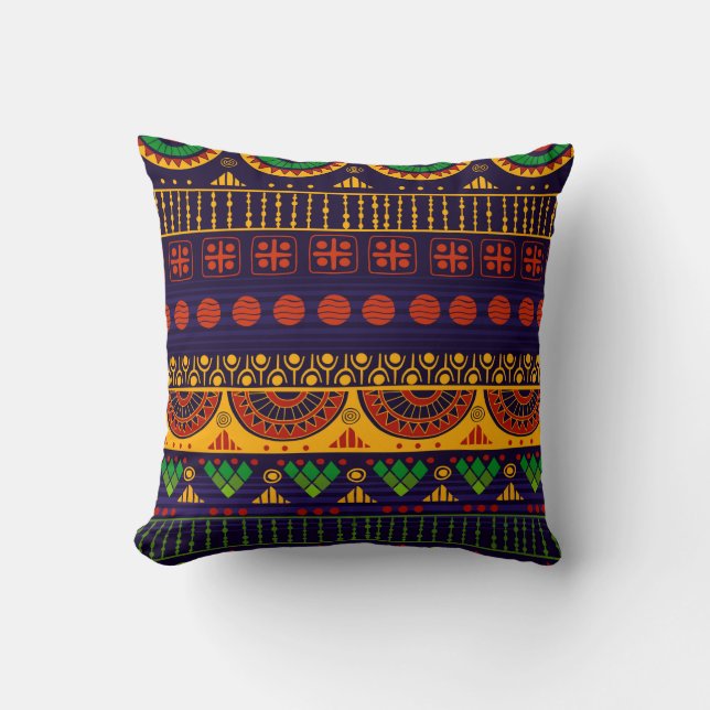 Tribal seamless pattern.  cushion (Front)