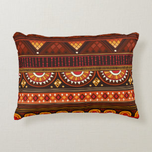 Tribal seamless pattern. decorative cushion