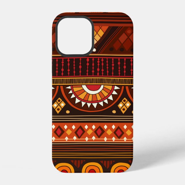 Tribal seamless pattern.  iPhone case (Back)