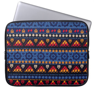 Tribal seamless pattern. laptop sleeve