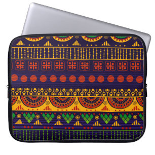 Tribal seamless pattern. laptop sleeve