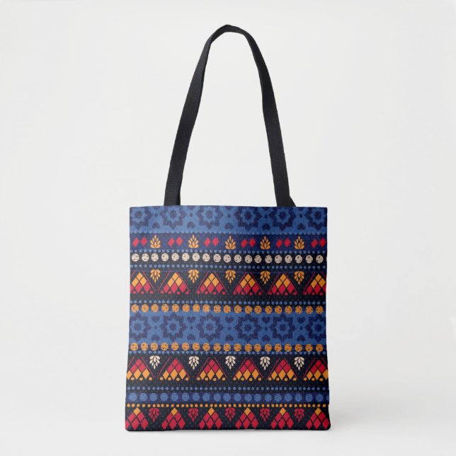 Tribal seamless pattern. tote bag (Front)