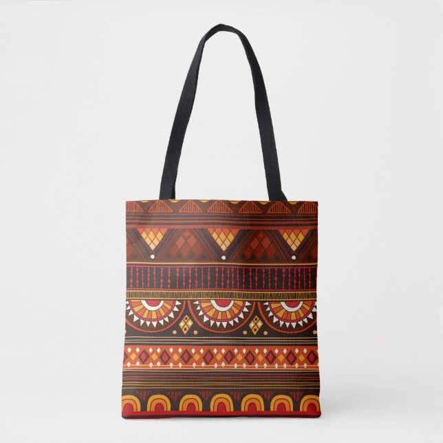 Tribal seamless pattern.  tote bag (Front)