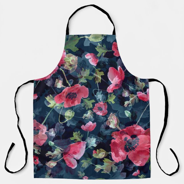 Tribal seamless pattern. Vintage illustration Apron (Front)
