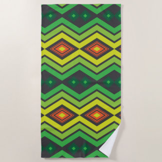 Tribal Selvatic printing Beach Towel