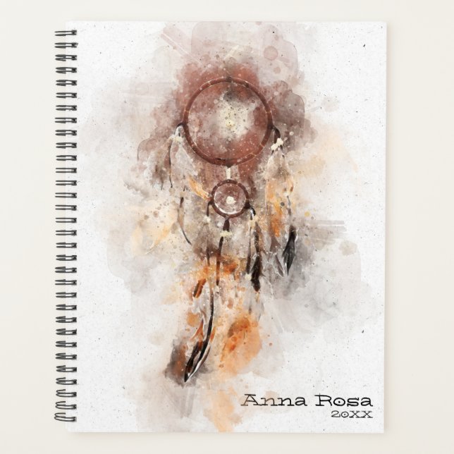 *~* Tribal Shamanic Dream Catcher Sacred Shaman Planner (Front)