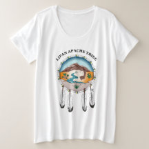 Tribal Shield Ladies Plus Size T-shirt