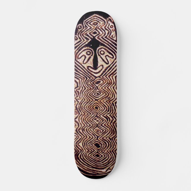 Tribal Shield Skateboard (Front)