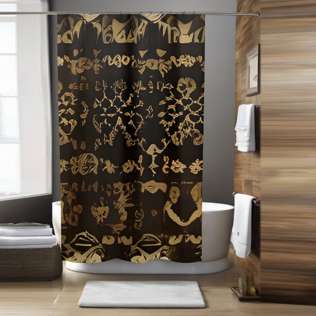 Tribal Shower Curtain Style 2 (Creator Uploaded)