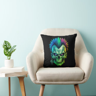 Tribal Skull Cushion