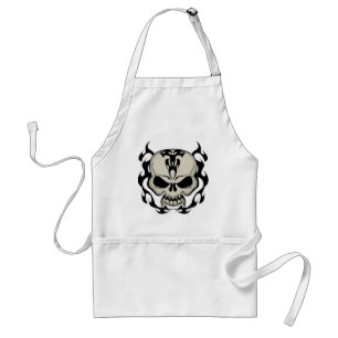 Tribal Skull Standard Apron