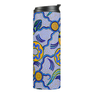 Tribal Snake Thermal Tumbler