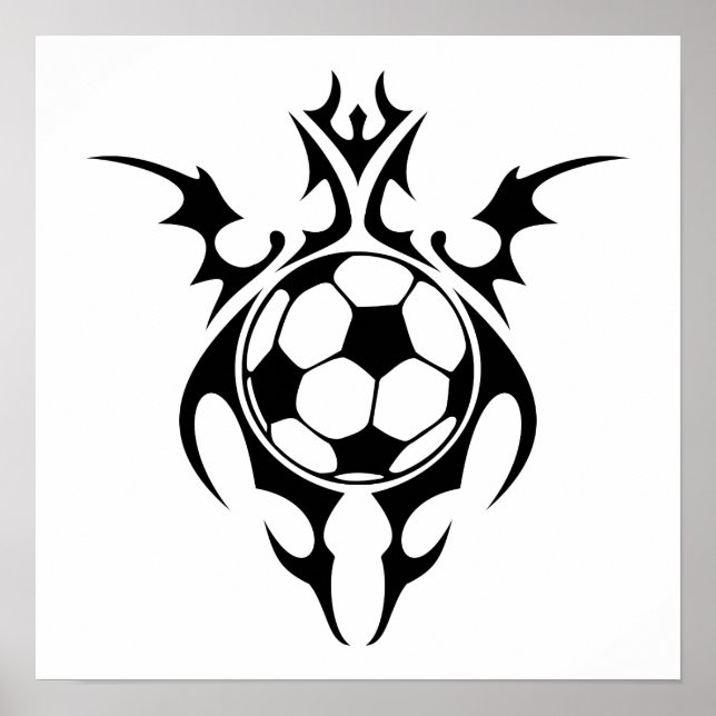 tribal soccer poster (Front)