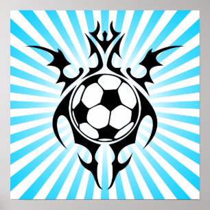tribal soccer poster