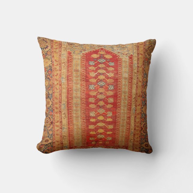 Tribal Southwest Geometric Boho Pattern Decor Cushion (Front)