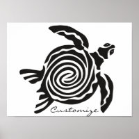 Tribal Style Turtle Thunder_Cove