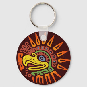 Tribal Sun Eagle Key Ring