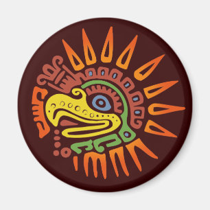 Tribal Sun Eagle Magnet