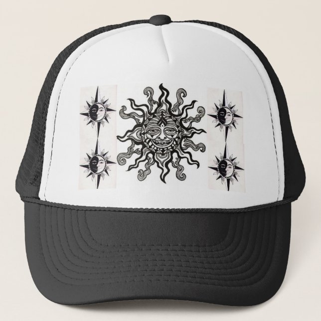tribal sun hat (Front)