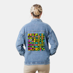 Tribal Tapestry Denim Jacket