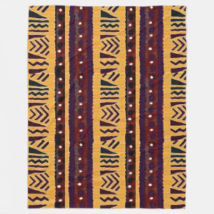 “Tribal Tapestry”: Fleece Blanket