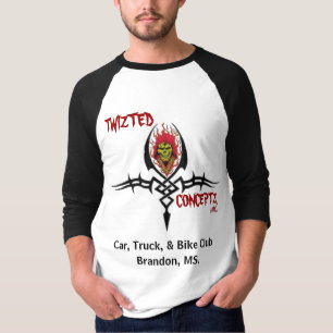 tribal-tattoo2, 2fl-green-grinning-skull-ho, TW... T-Shirt