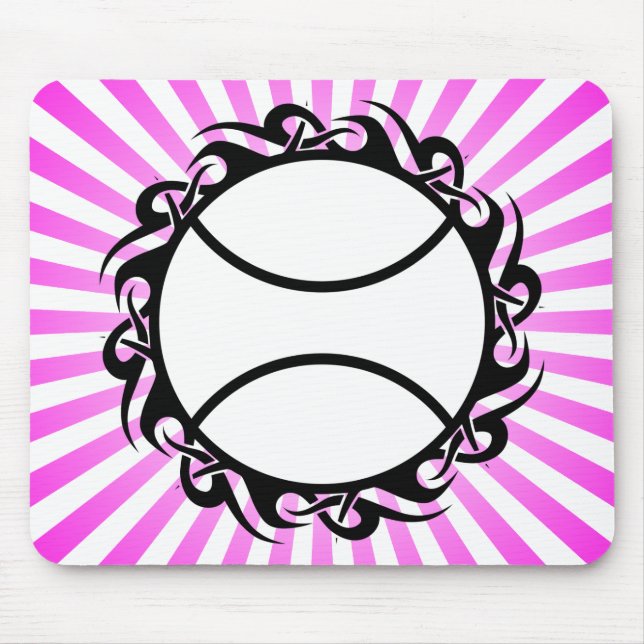 tribal tennis. mouse pad (Front)