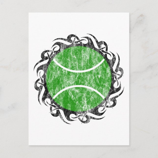 tribal tennis. postcard (Front)