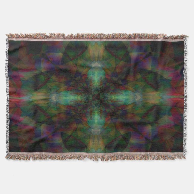 Tribal Throw Blanket (Front)